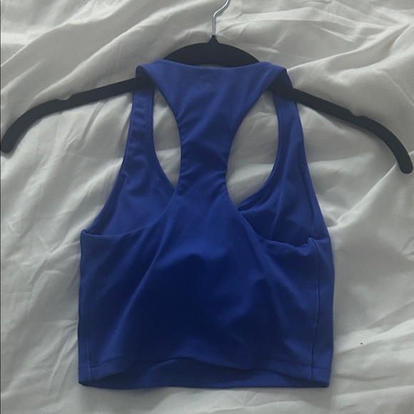 Aerie Blue racer back Tank Top - Picture 2 of 2